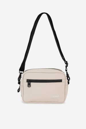 Ecoalf Akira Schultertasche Damen Beige | AWF-709561