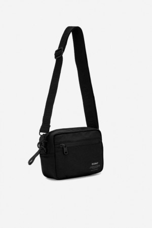 Ecoalf Akira Schultertasche Damen Schwarz | XIO-179264