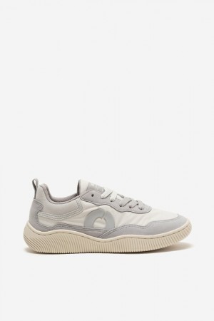 Ecoalf Alcudiany Sneakers Damen Hellgrau | FQW-832947