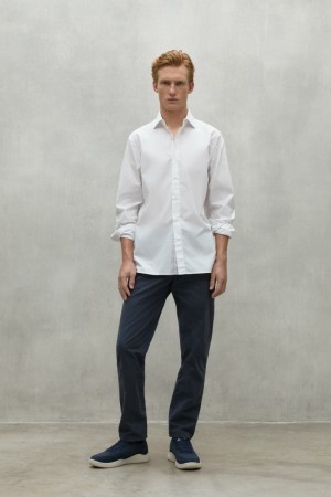 Ecoalf Alfredo Hemd Herren Weiß | VHQ-186254