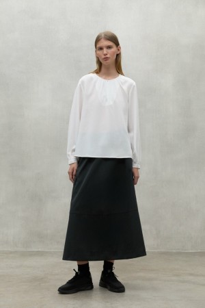 Ecoalf Alma Hemd Damen Weiß | DJN-583426