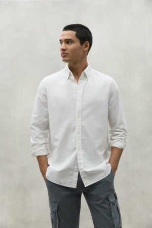 Ecoalf Antonio Hemd Herren Weiß | WAX-298350