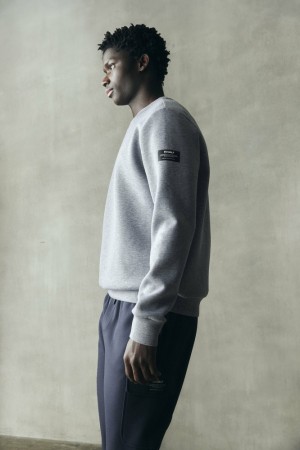 Ecoalf Arles Sweatshirts Herren Grau | WQC-134907