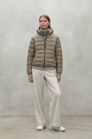 Ecoalf Aspen Jacken Damen Braun | PSV-693204