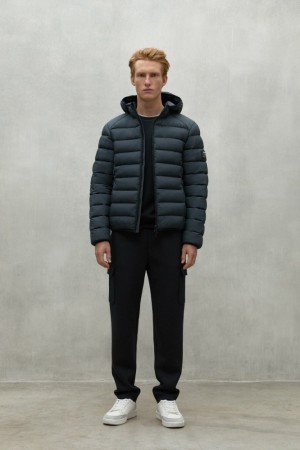 Ecoalf Aspen Jacken Herren Dunkelgrau | QAY-286043