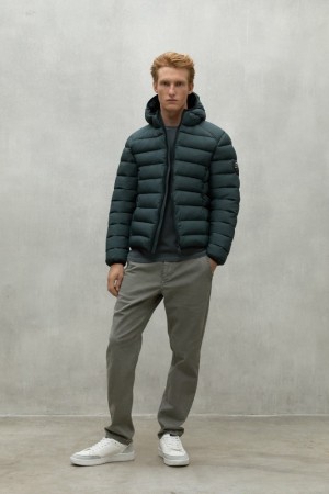 Ecoalf Aspen Jacken Herren Dunkelgrün | ZYK-136584