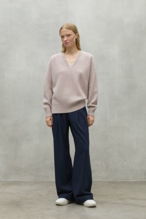 Ecoalf Azalea Pullover Damen Rosa | SYL-789235