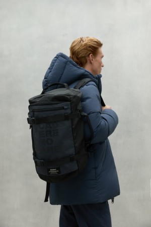 Ecoalf Baku Rucksack Herren Dunkelgrau | JQS-829150