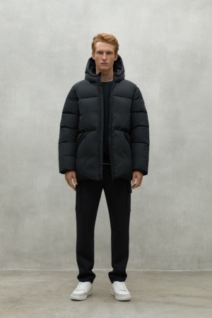Ecoalf Bans Jacken Herren Schwarz | HNY-841029