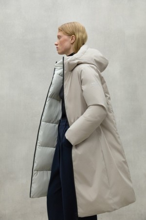 Ecoalf Baru Mäntel Damen Weiß | CNV-861903