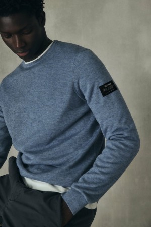 Ecoalf Bayona Pullover Herren Blau | MST-625043