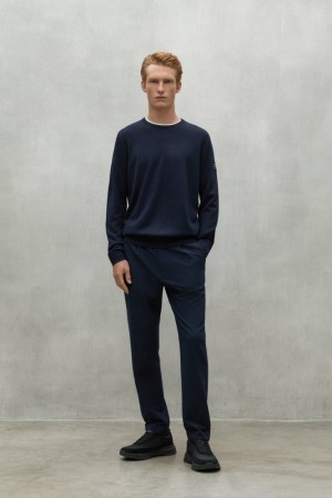 Ecoalf Bayona Pullover Herren Navy Blau | PLO-570942