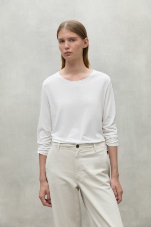 Ecoalf Beja T-shirts Damen Weiß | YOC-016752