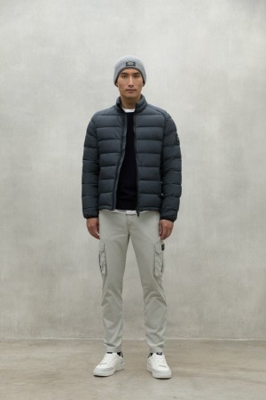 Ecoalf Beret Jacken Herren Dunkelgrau | LIM-690248
