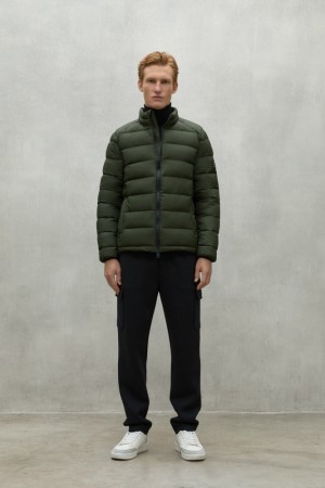 Ecoalf Beret Jacken Herren Grün | DMV-182793