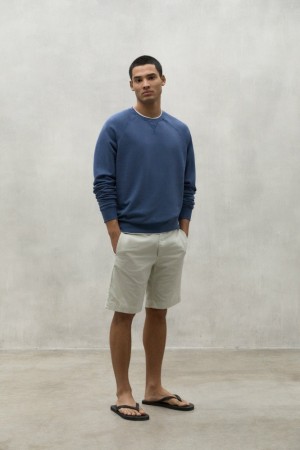 Ecoalf Berja Sweatshirts Herren Blau | RXP-657021