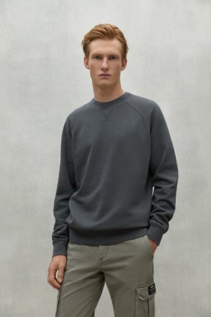 Ecoalf Berja Sweatshirts Herren Dunkelgrau | ZNC-843165