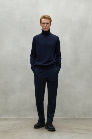 Ecoalf Brun Pullover Herren Navy Blau | MGJ-961475