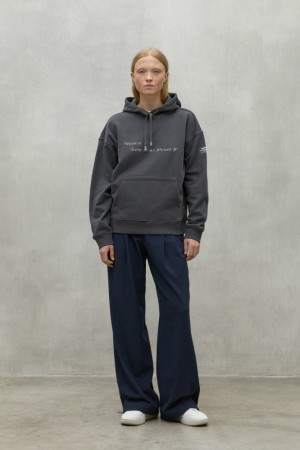 Ecoalf Bunol Sweatshirts Damen Dunkelgrau | LAV-158023