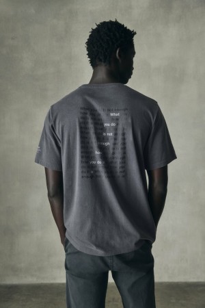 Ecoalf Burgos T-shirts Herren Dunkelgrau | CJR-941630