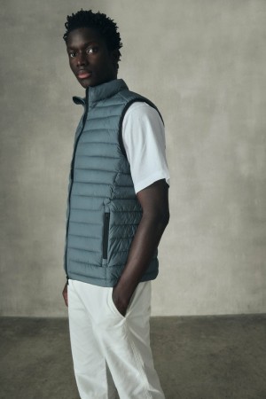 Ecoalf Cardiff Waistcoat Weste Herren Dunkelgrün | VFS-831906