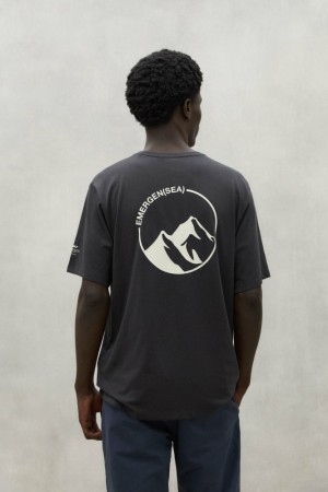 Ecoalf Chester T-shirts Herren Dunkelgrau | BJG-805937