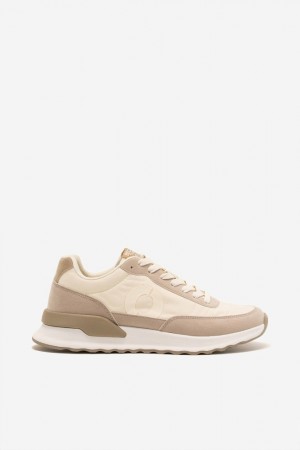 Ecoalf Conde Sneakers Damen Beige | DJN-590164