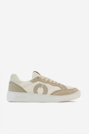Ecoalf Deia Vegan Leather Sneakers Damen Beige | MYB-538967