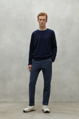 Ecoalf Ethic Hose Herren Navy Blau | VBS-704396