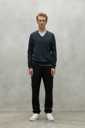 Ecoalf Ferro Pullover Herren Dunkelgrau | DMK-859463