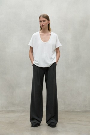 Ecoalf Graus T-shirts Damen Weiß | WAD-753280