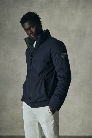 Ecoalf Grays Jacken Herren Navy Blau | SQX-025938