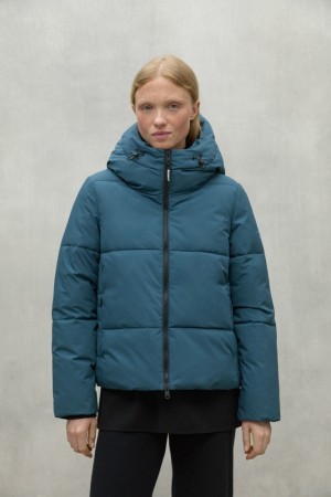 Ecoalf Ipala Jacken Damen Blau | FQU-685419