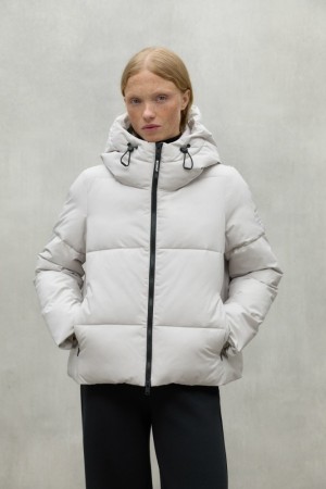Ecoalf Ipala Jacken Damen Weiß | XOS-309648