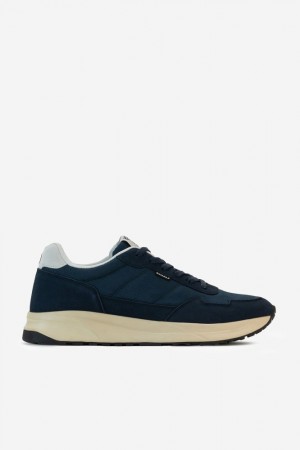 Ecoalf Jun Sneakers Herren Navy Blau | OKT-465290