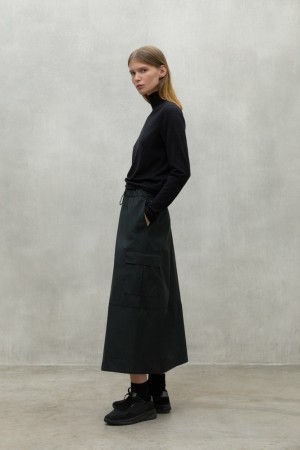 Ecoalf Kano Röcke Damen Schwarz | BCE-746052