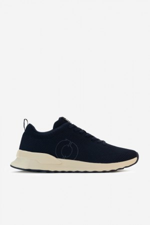 Ecoalf Knitted Conde Sneakers Herren Navy Blau | RDS-209716