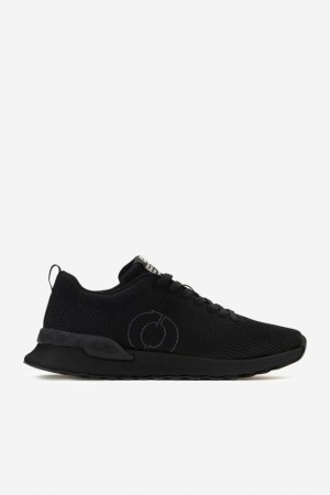 Ecoalf Knitted Conde Sneakers Herren Schwarz | GZI-619580