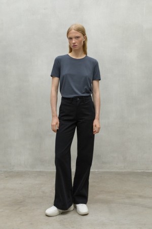 Ecoalf Lake T-shirts Damen Dunkelgrau | BYQ-516370