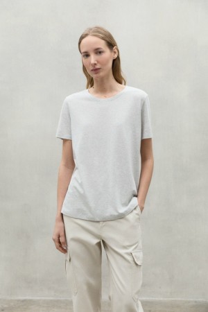 Ecoalf Lake T-shirts Damen Grau | YUC-581392