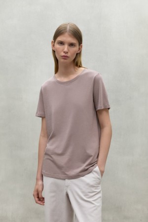 Ecoalf Lake T-shirts Damen Rosa | WRE-581670