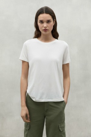 Ecoalf Lake T-shirts Damen Weiß | KQW-856302