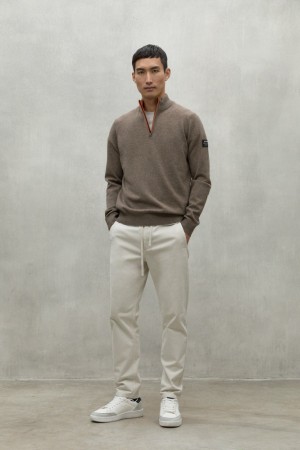 Ecoalf Larch Pullover Herren Braun | DUA-793405