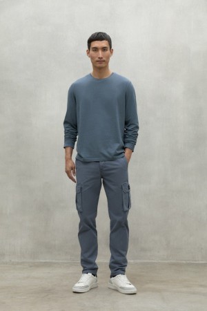 Ecoalf Laredo T-shirts Herren Blau | KIO-849753