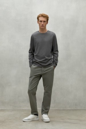 Ecoalf Laredo T-shirts Herren Dunkelgrau | NUP-693714