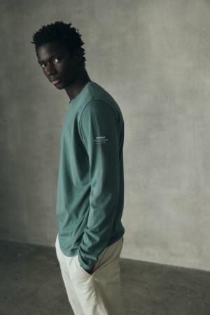 Ecoalf Laredo T-shirts Herren Grün | FUQ-782159