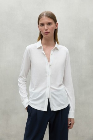 Ecoalf Lasa Hemd Damen Weiß | QLH-450763