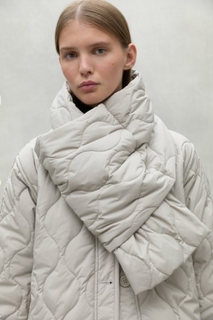 Ecoalf Lezna With Band Mäntel Damen Hellbeige | BNG-108936
