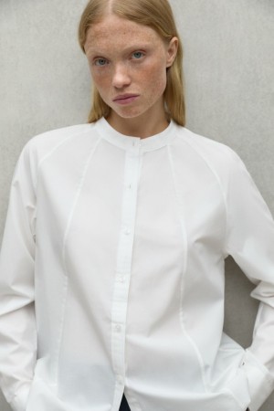 Ecoalf Lina Hemd Damen Weiß | JIK-243806