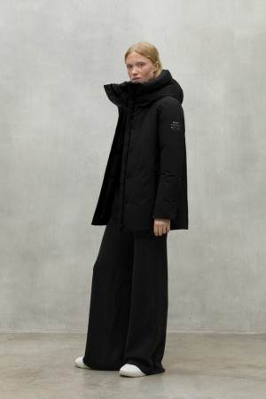Ecoalf Makalu Jacken Damen Schwarz | AQH-146903